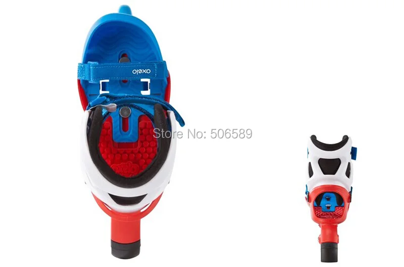 free shipping roller skates children 3-year older size adjustable pink &amp blue |