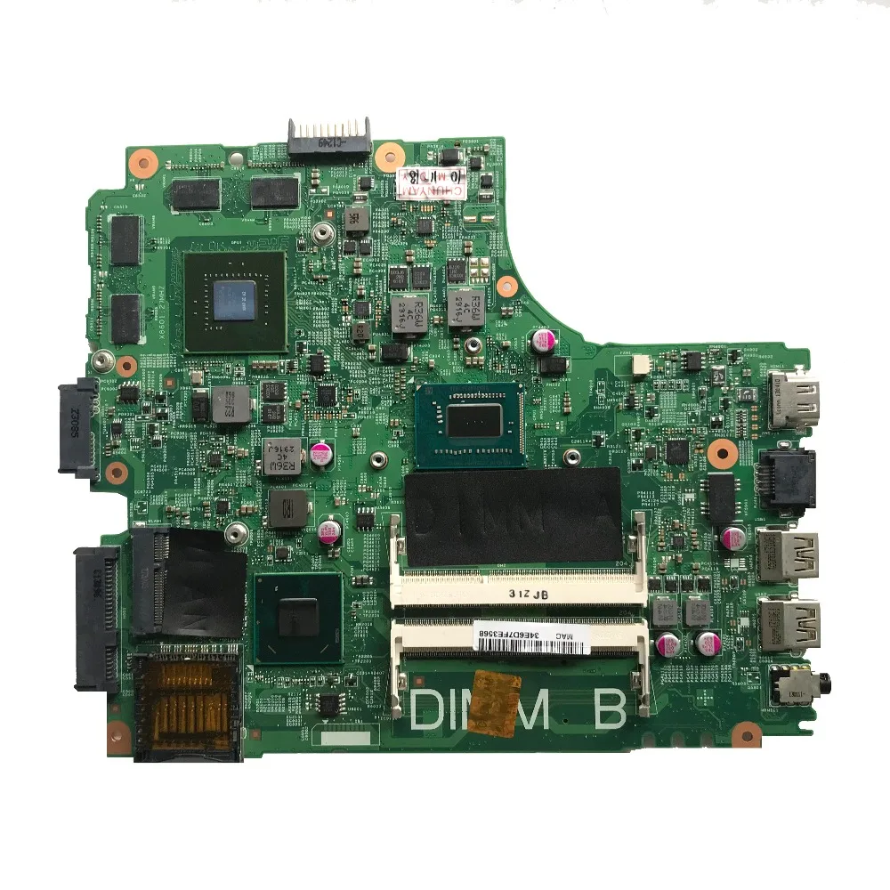 SZWXZY для Dell 2421 3421 5421 Материнская плата ноутбука с I5-3337U GT730 DDR3 CN-01FK62 01FK62 1FK62 PWB:5J8Y4 REV:A00