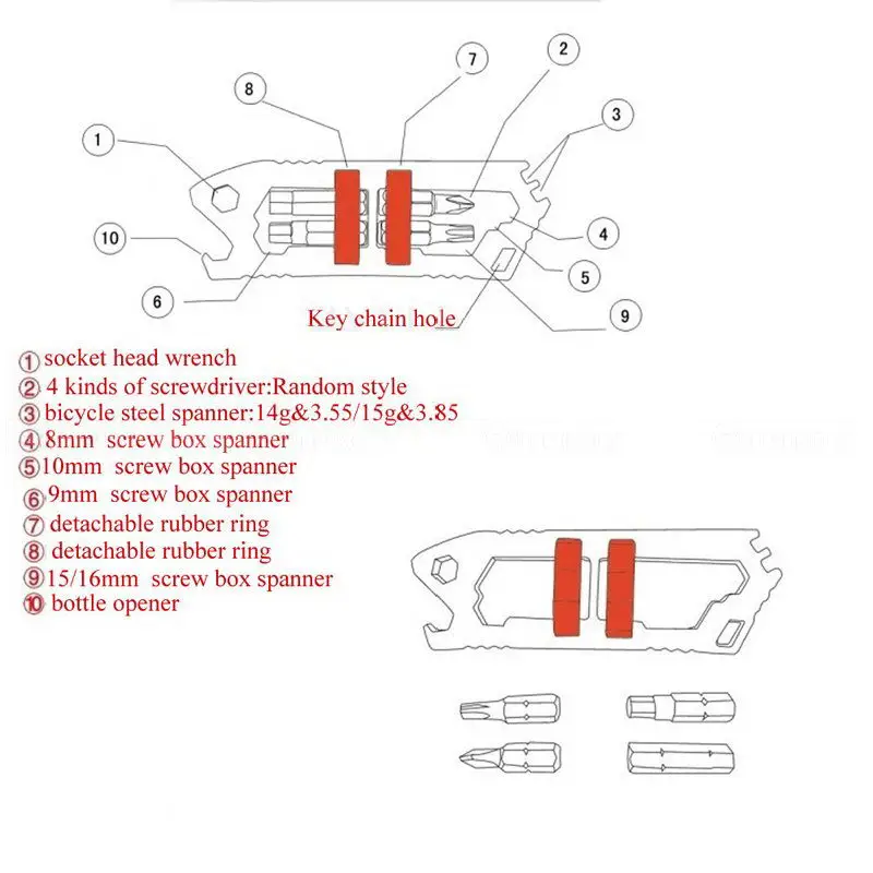 Многофункциональный инструмент из нержавеющей стали для открывания бутылок |