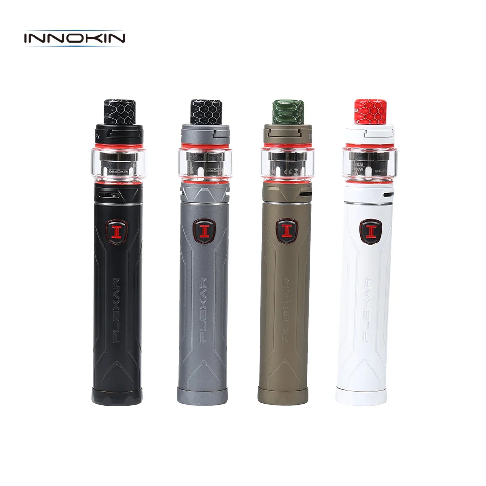 Оригинал Innokin Plexar Kit 100 Вт Mod 4 мл Plexus Tank Scion с Plex3D 0.14ohm спиральная электронная