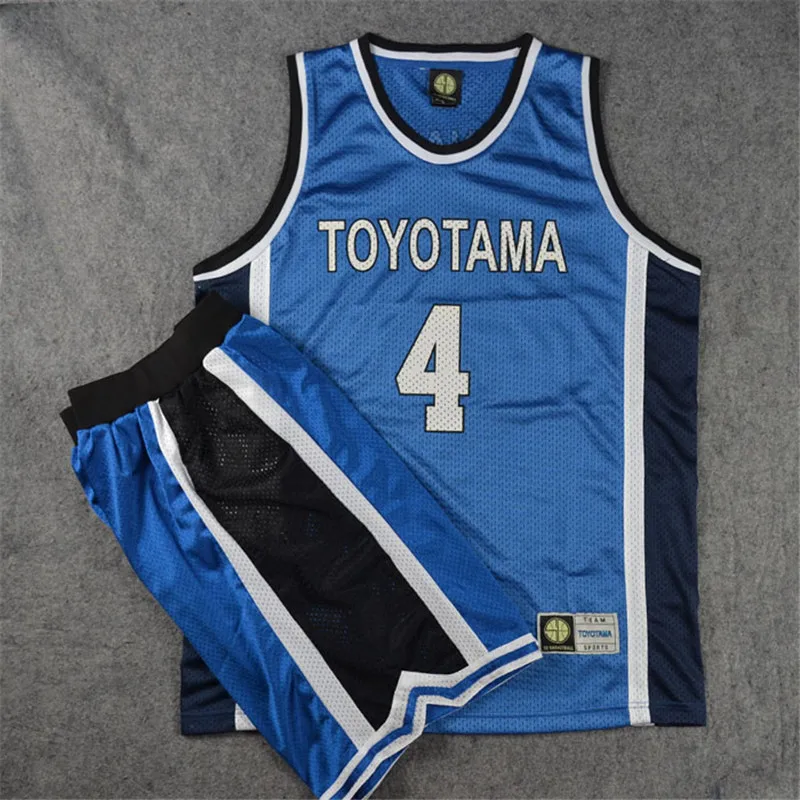 Аниме Slam Dunk TOYOTAMA косплей костюм школа № 4 Tsuyoshi Minami трикотаж топы + шорты |
