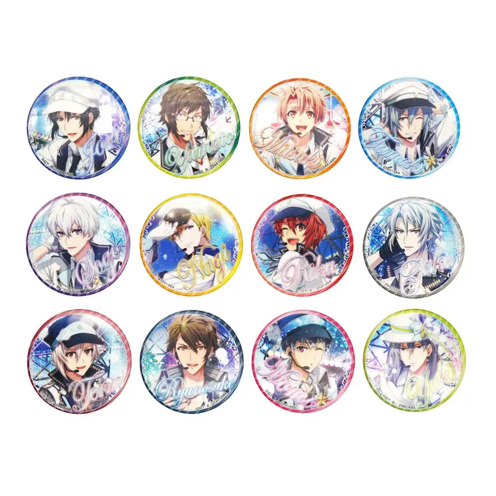IDOLiSH7 значок аниме Изуми Иори Ямато Мицуки YOTSUBA Тамаки SOGO NANASE Рику Кудзе Теннеси
