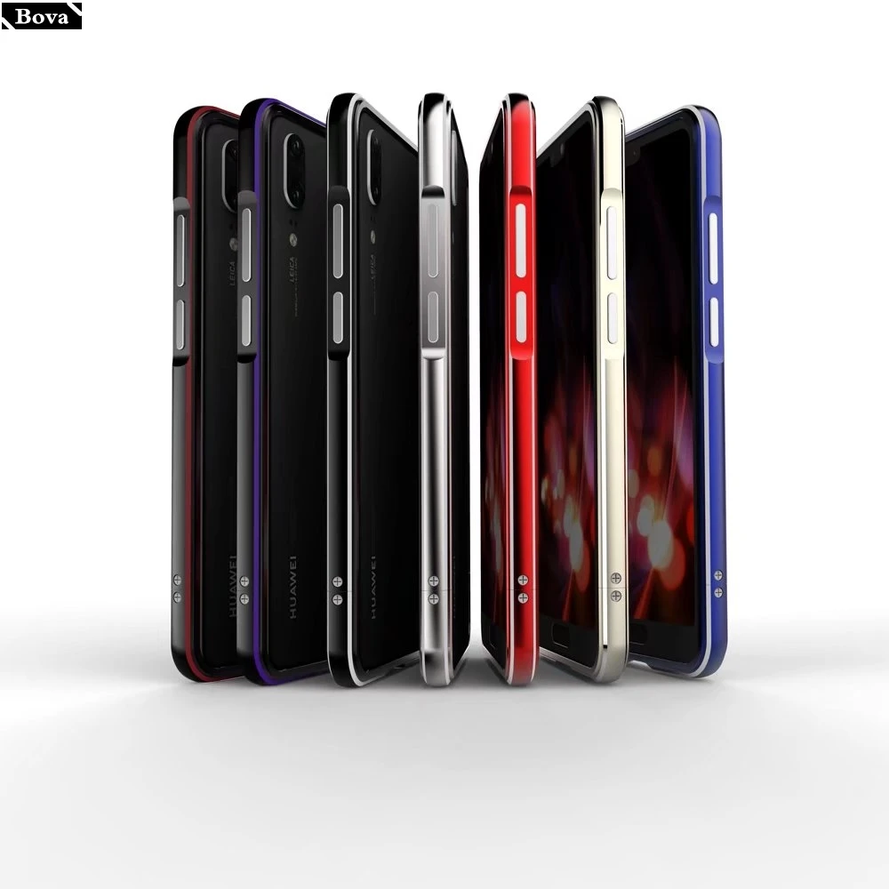 Роскошный Металлический Чехол рамка для Huawei P20 Lite Ультратонкий защитный