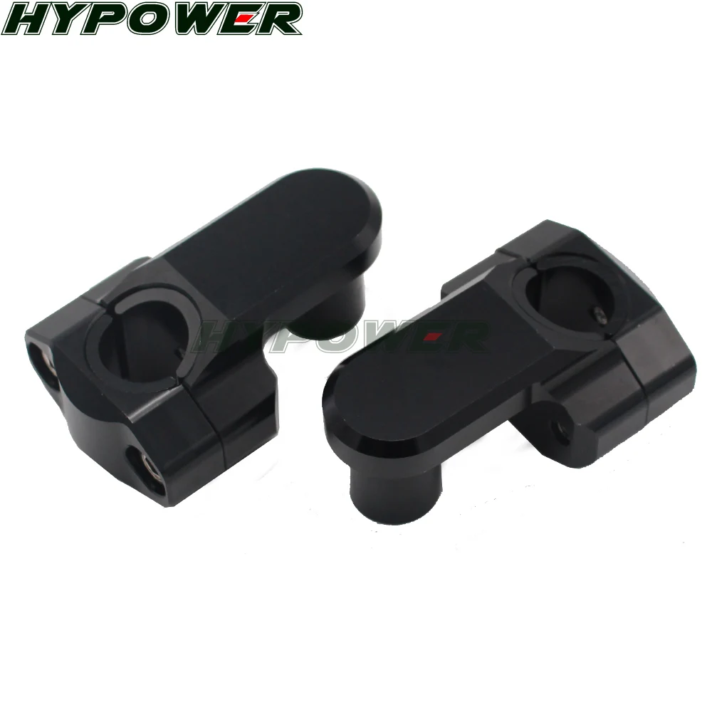 Анодированный 2 дюймовый Поворотный руль для мотоцикла Riser 7/8 &quot22 мм толстый