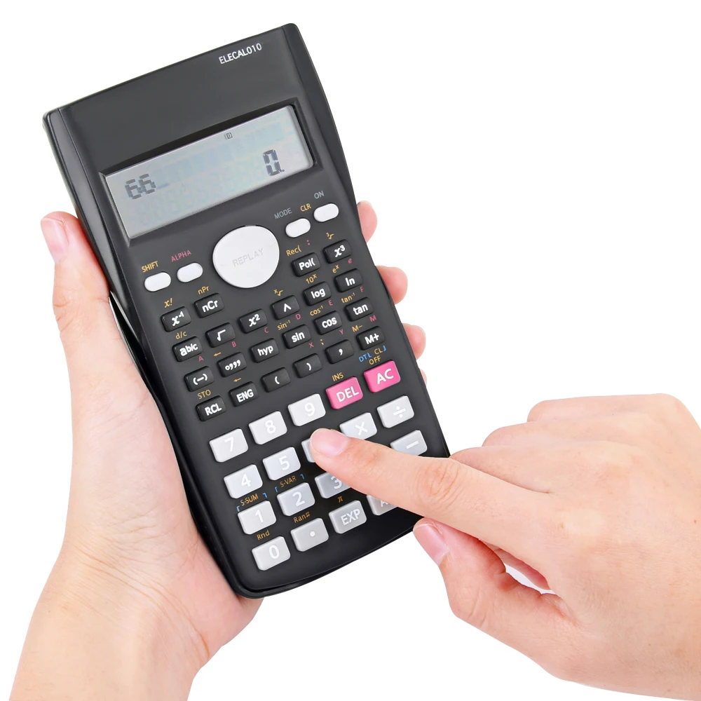 Sciential Calculator 82MS B 2 линейный дисплей ручной многофункциональный портативный