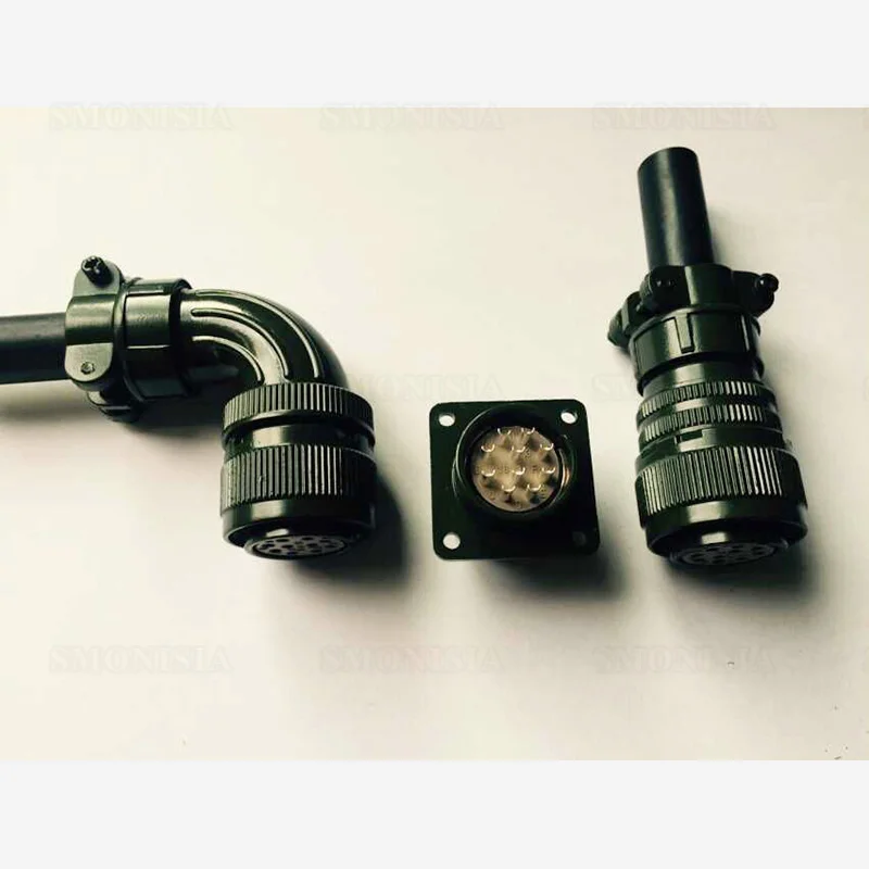 1 шт. 20 локоть авиационный энкодер разъем серводвигателя 10 контактов MS3102 3108A 18