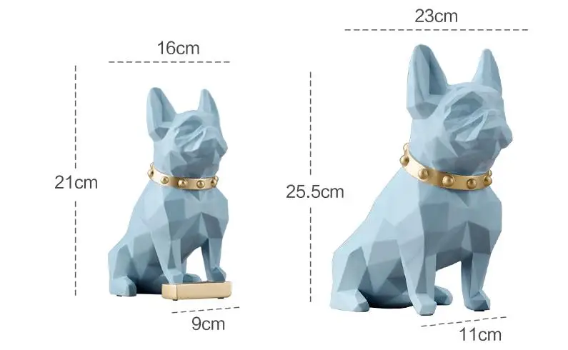 

Beautiful dog crafts, office furnishings, creative animal model ornaments, birthday presents