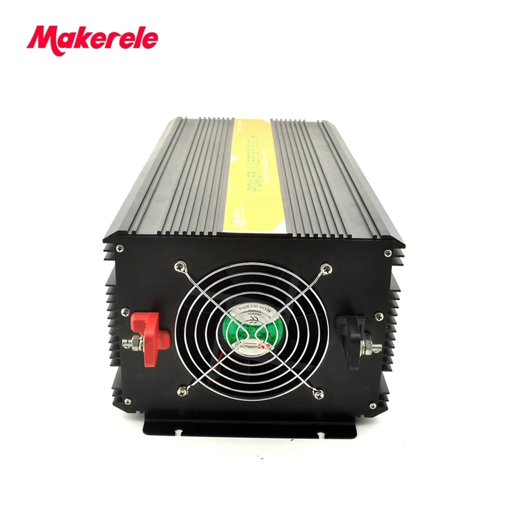 Решетки 5kw солнечный инвертор 12 В 110 5000 Вт чистая синусоида питания универсальный
