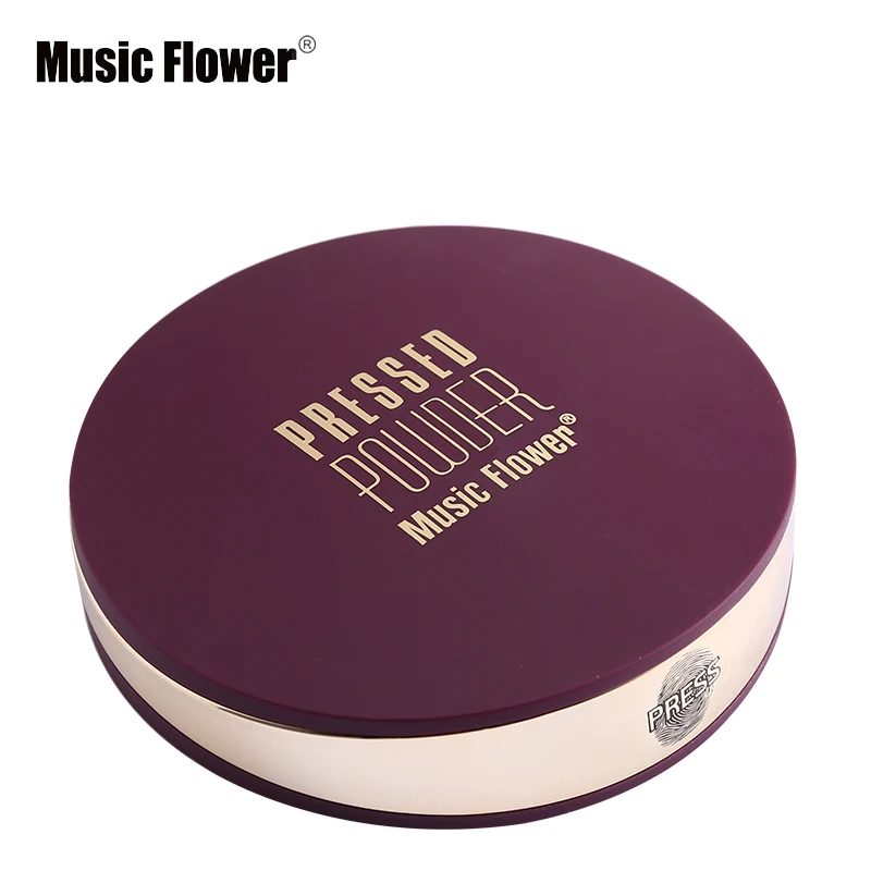 Music Flower минеральная прессованная пудра Skinfinish установка пудры для макияжа лица Палитра длительного действия контроль масла косметика для контурирования