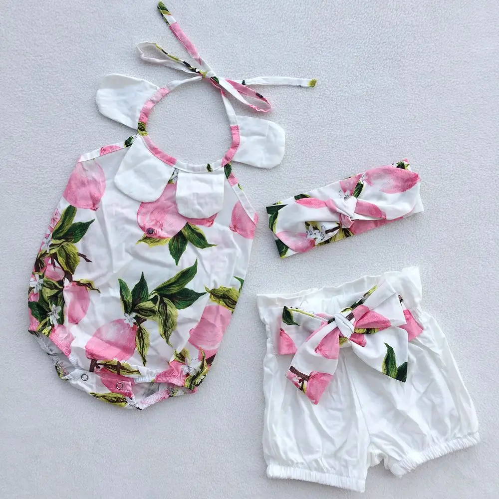 Новые стильные штаны для маленьких девочек летние бутики винтажные трусики с