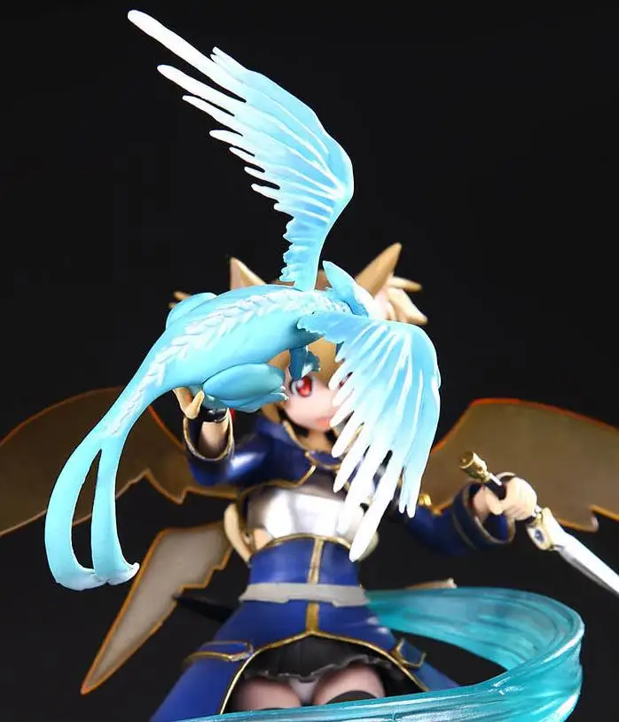 HKXZM Аниме Фигурка 20 см Sword Art Online II Silica ALO ver. Забавные Рыцари Аяно Кейко 1/8 ПВХ фигурка игрушка модель коллекционная