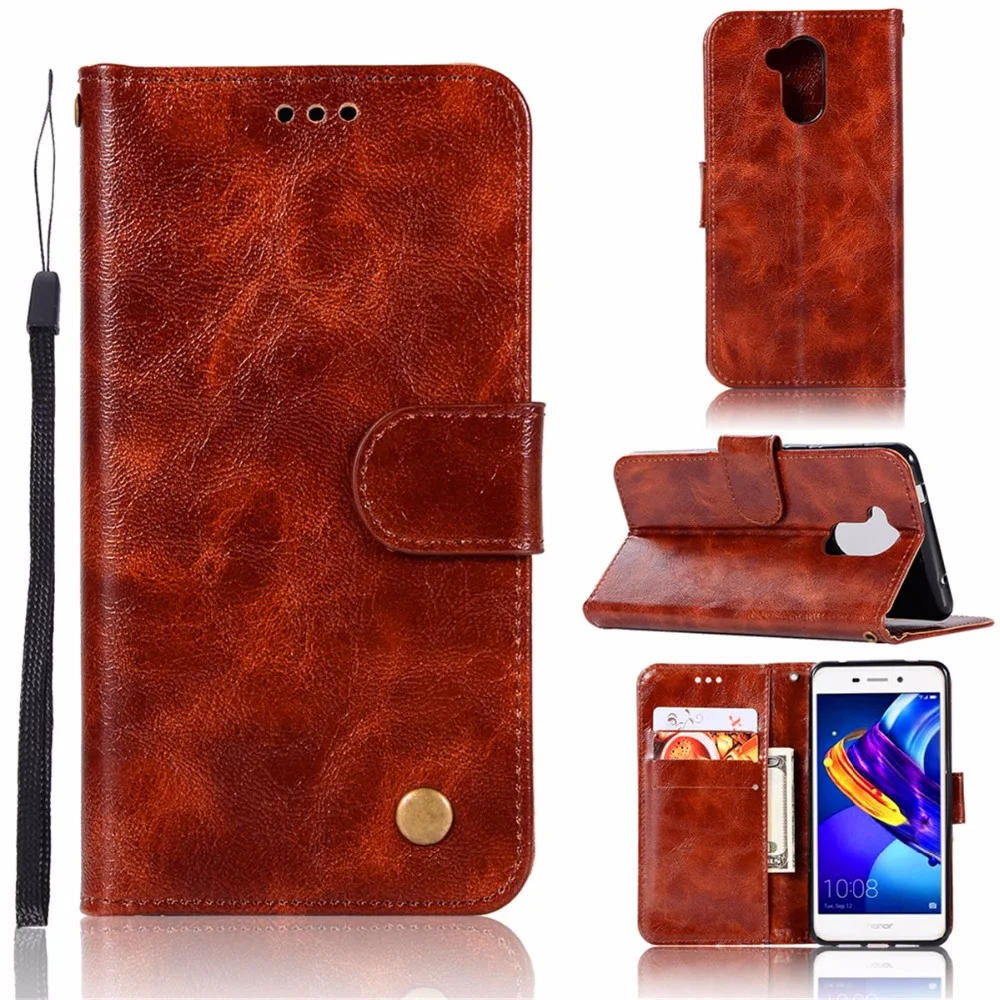 Fashion Wallet Handset Cover For Huawei honor 6C Case Extravagant PU Flip Leather Enjoy 6S Phone Bag With Stand | Мобильные телефоны