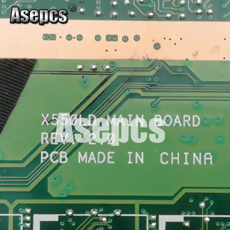 Asepcs X550LA с i5-4210CPU REV2.0 Материнская плата For Asus X550LD материнская для ноутбука DDR3