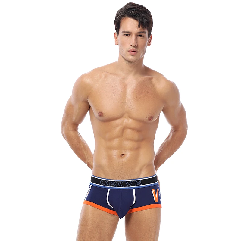 Orlvs Brand Hot sell Sexy Men Underwear Shorts Boxers Cotton Trunks High Quality Home Sleepwear Underpants | Мужская одежда