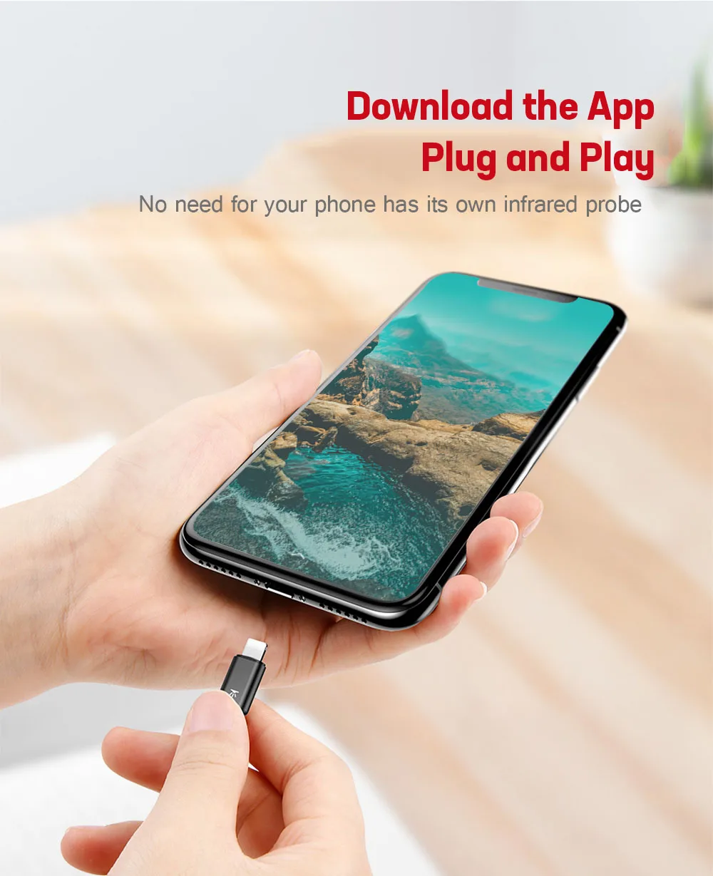 R01/R02 8 Pin смартфон ИК пульт дистанционного Управление Лер Пылезащитный чехол