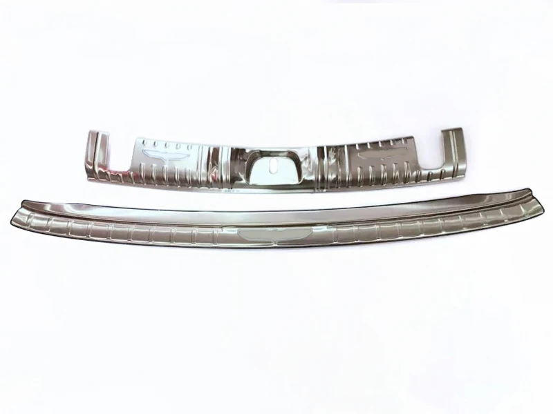 Защитная накладка на задний и Внешний бампер для Jeep Compass 2017 2018 2019 из нержавеющей