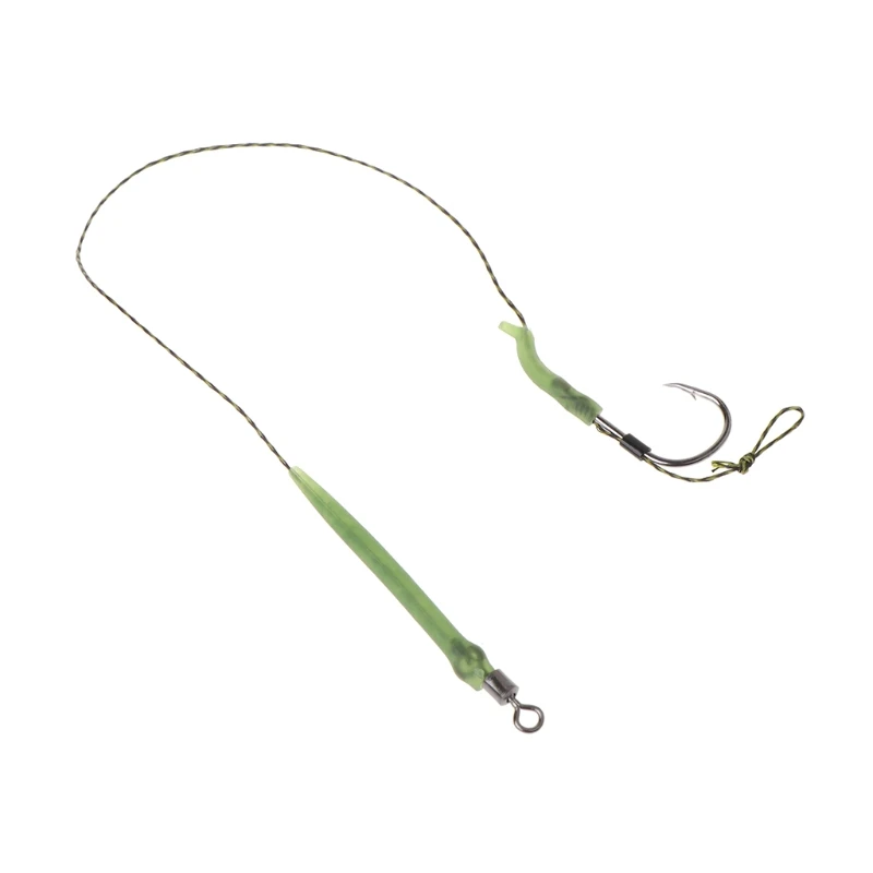 5 Pcs/Bag Carp Fishing Hook with Plugs Tackle Barbed High Carbon Steel 2#4#6#8# | Спорт и развлечения