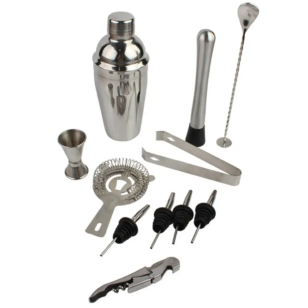 Шейкер для коктейлей бармен Kit - 12 шт. многофункциональный домашний кухонный