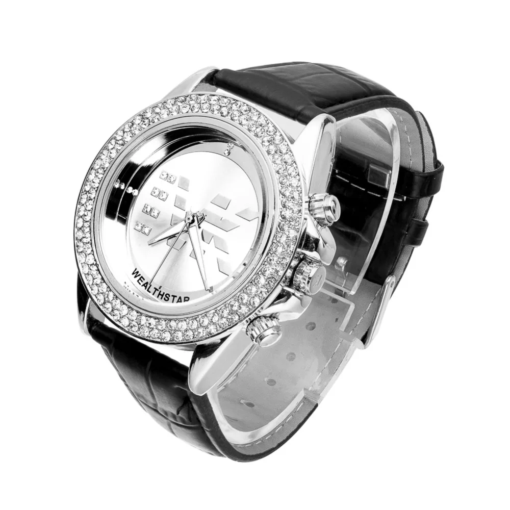 Часы женские с кожаным и силиконовым ремешком повседневные модные брендовые