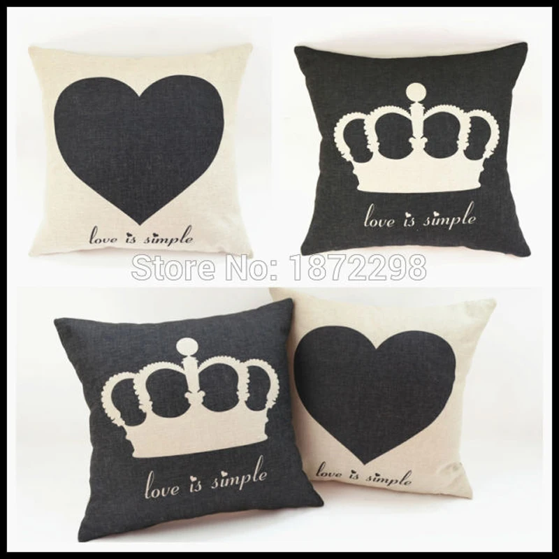 

Free Shipping Black&White Pattern 40/45/50/55/60cm 360 Types Digital Print Cushion Cover Home Decor No Core PCILPC-G-16-17