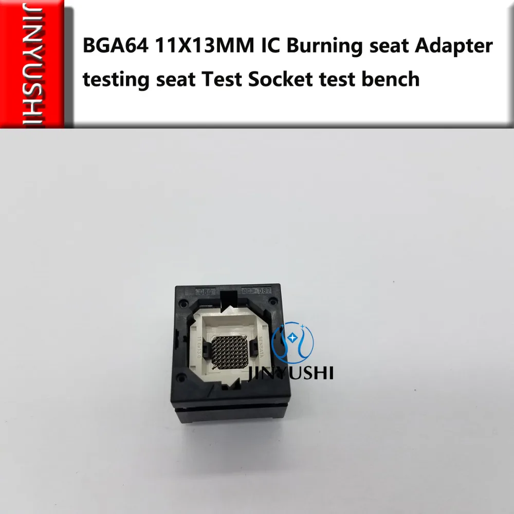 100% новый и оригинальный BGA64 11*13 мм IC испытательный переходник для сиденья стенд в