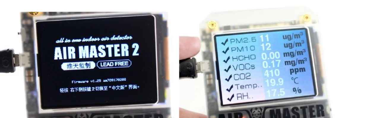 AM6 AM7 Plus AirMaster2 для домашнего использования детектор состояния воздуха Дротика детектор формальдегида с 2-FE5 стенд зонд Открытый исходный код