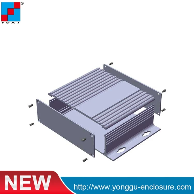 Алюминиевая коробка для экструзии 147*41*100 мм алюминиевый корпус усилителя в