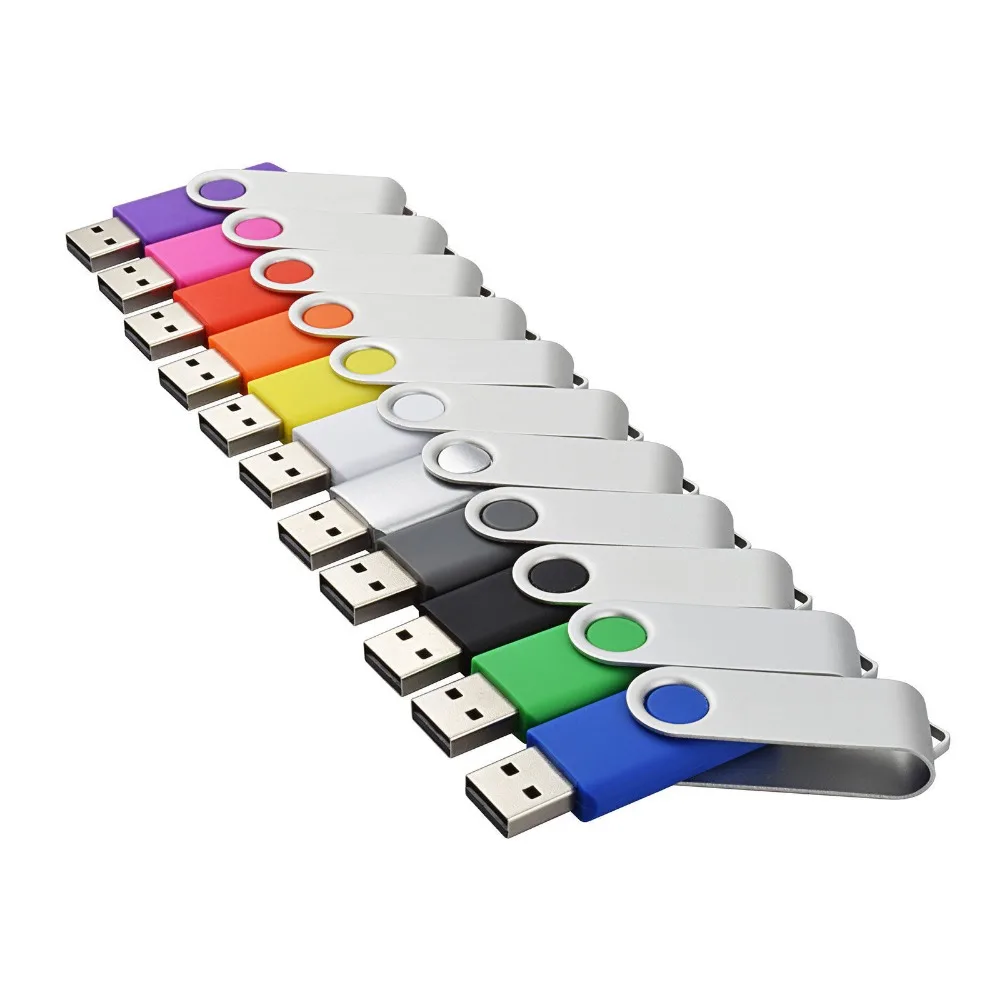 2016 Hot Sale Cheapest Price Normal Rectangle Usb 2.0 Rotation Real Capacity USB Flash Drive 64GB 128GB 256GB 512GB | Компьютеры и