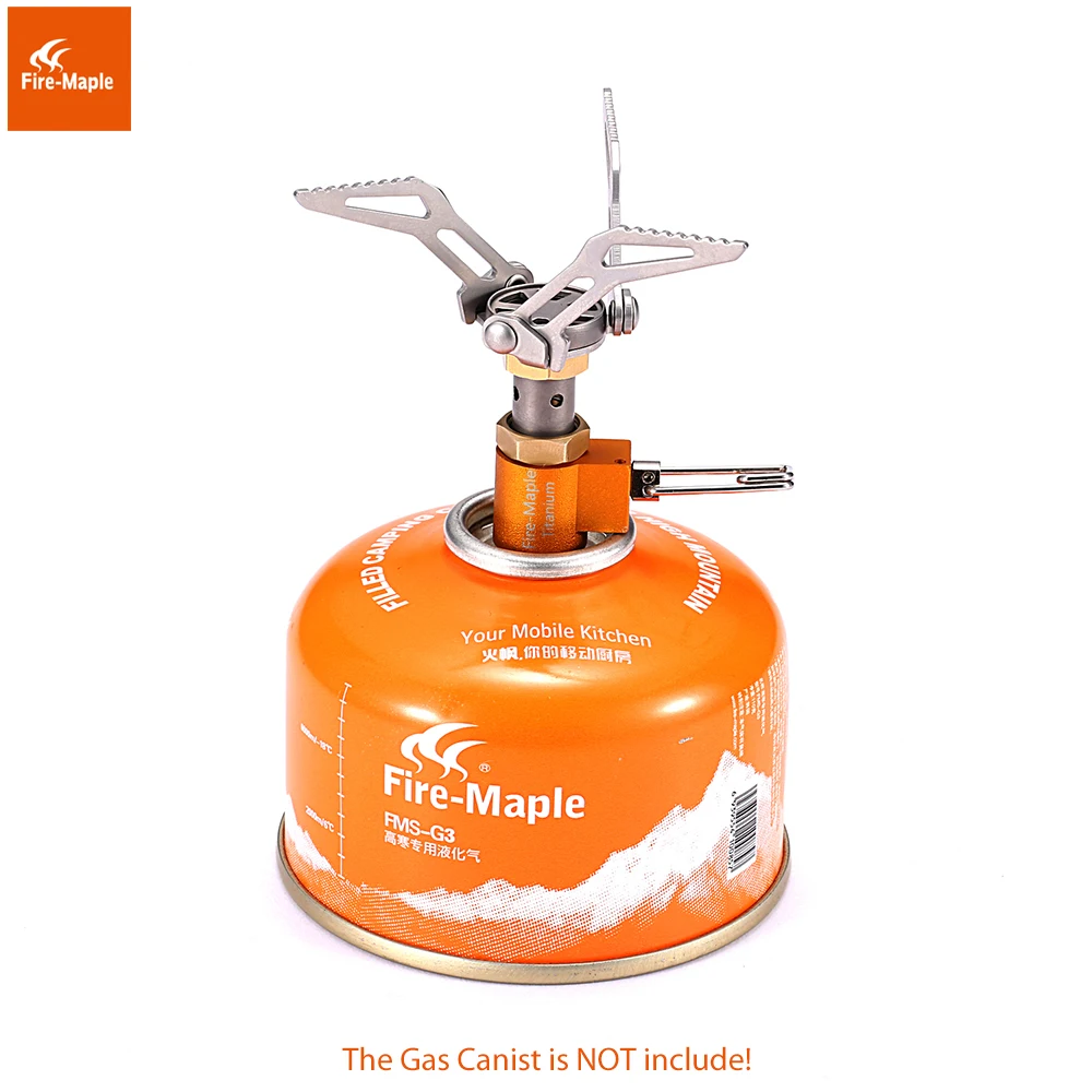 Fire Maple Титан сплав Сверхлегкий лагерь Плита открытый горелка газовая плита отдых