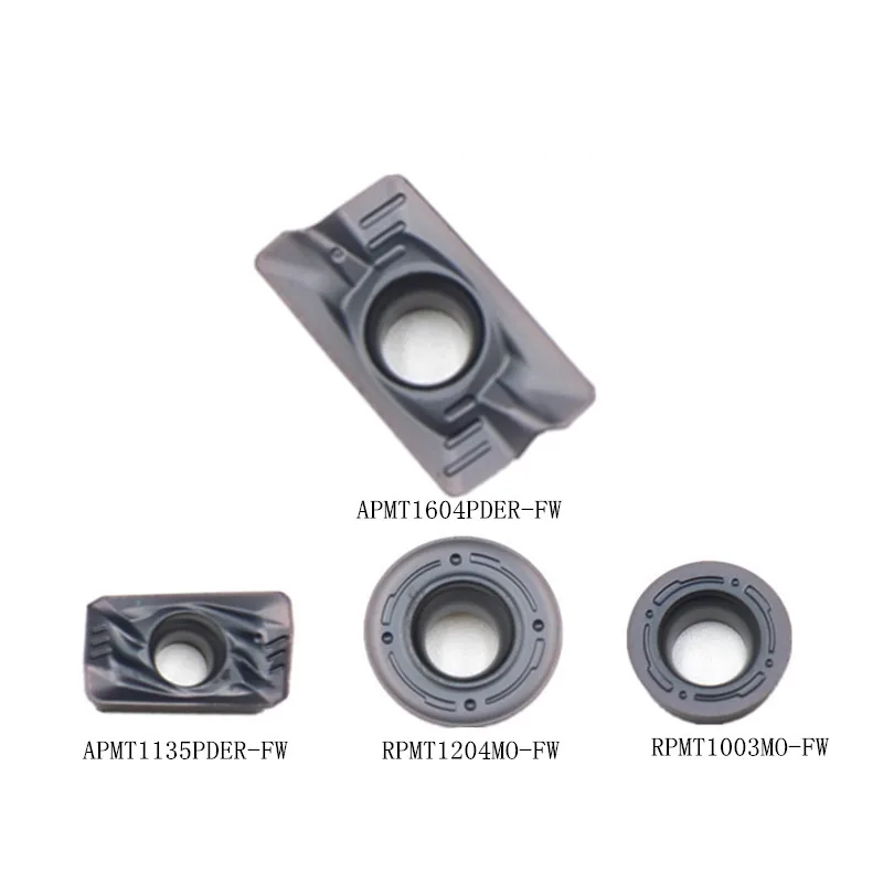 Хорошее качество APMT1135 APMT1135PDER APMT1604 APMT1604PDER RPMT1003 RPMT1204 R5 R6 Карбид millin g вставки из