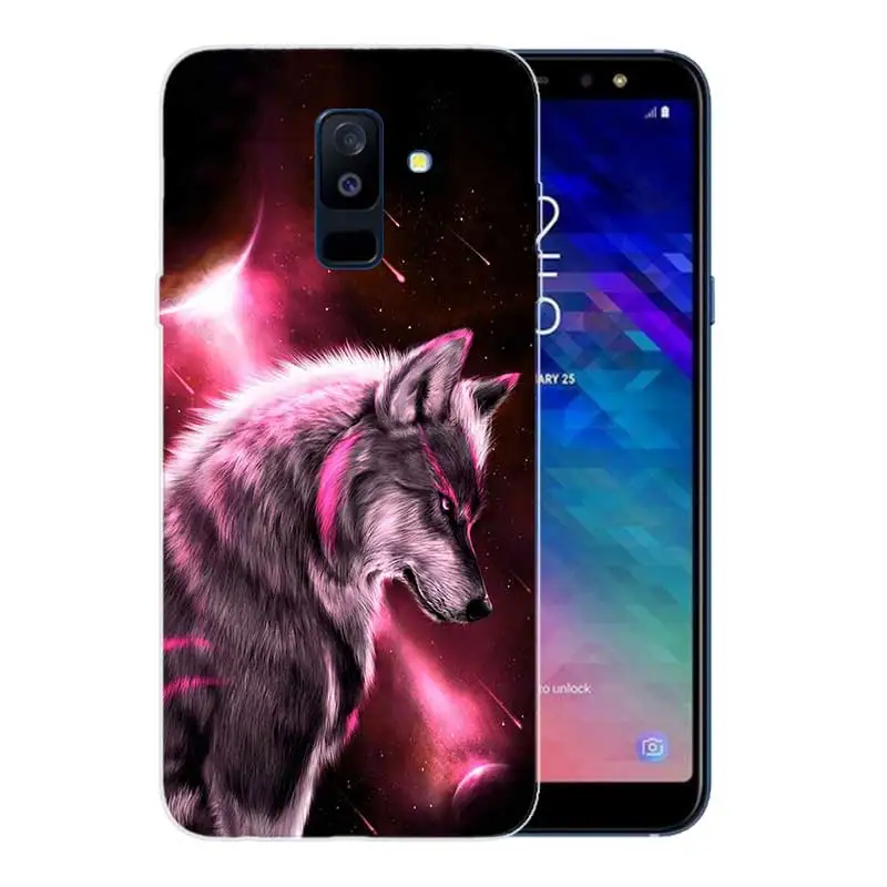 Мягкий ТПУ чехол для Samsung Galaxy A6 A8 Plus A5 A7 A9 Star 2018 A3 2017 A6S A8S |