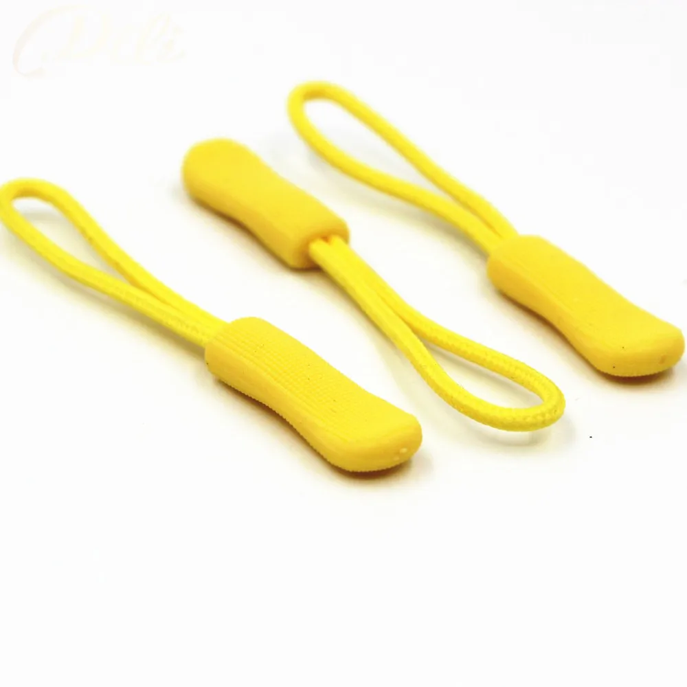 10 шт./лот бегунок из ПВХ на молнии для чемодана Съемный зажим шнур сумок аксессуар