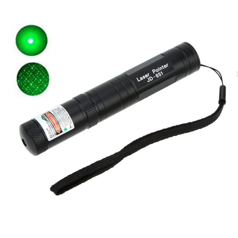 Яркая Зеленая лазерная указка высокой мощности 532 нм яркий одноточечный Звездный