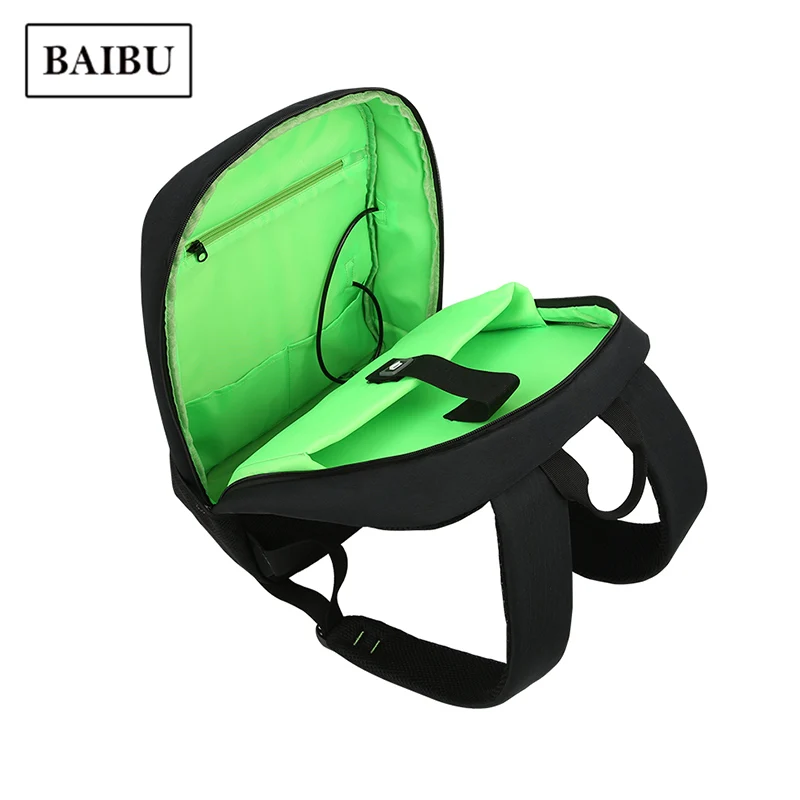 Baibu Anti Theft рюкзак Для мужчин Бизнес Дорожная сумка Мода новых продуктов 2018