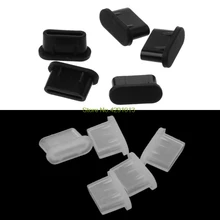 Пылезащитная заглушка типа C для USB порта зарядки 5 шт.