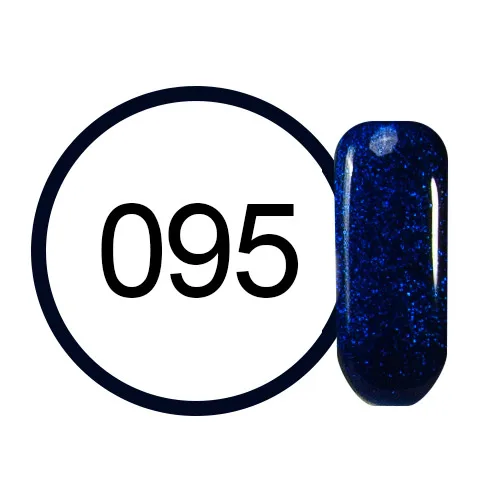 095 MSHARE Bling Блеск темно-синий черный серый телесный УФ Гель-лак для ногтей Vernis полуперманентный УФ-Гель-лак - Цвет: 095