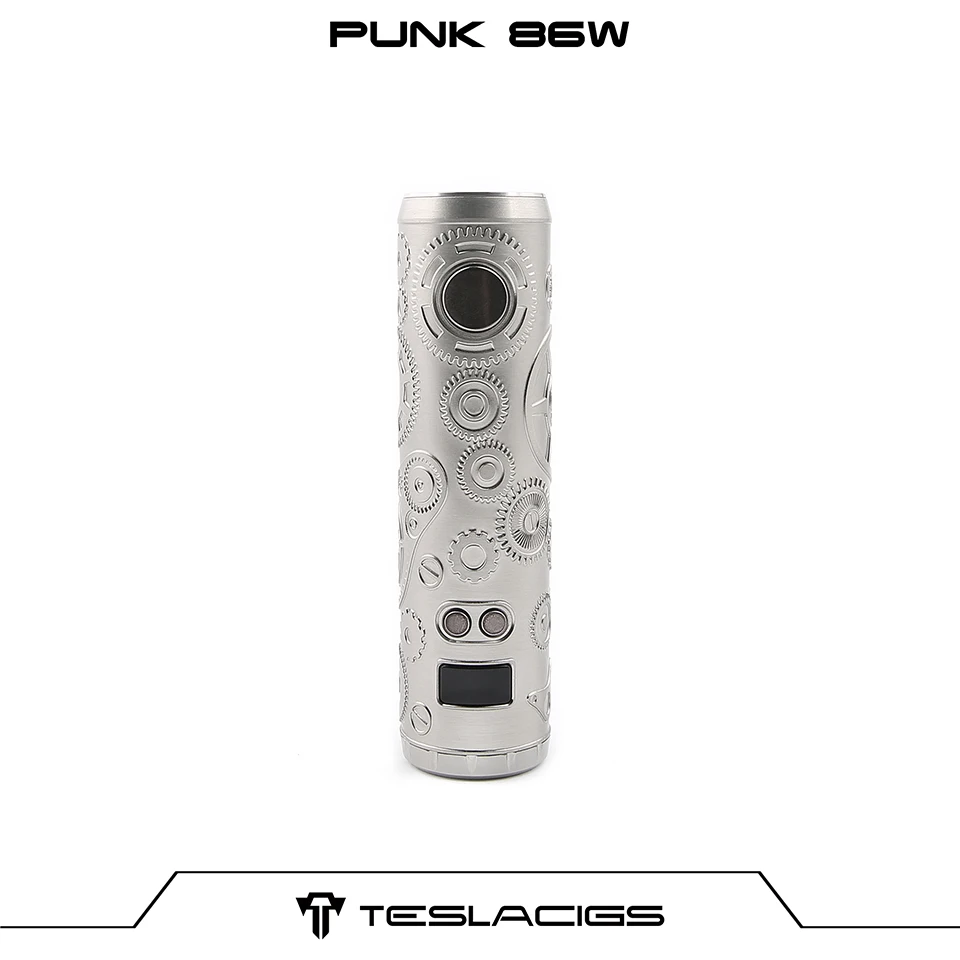 Оригинальный Tesla Punk 86W Mod Teslacigs Max подходит для аккумуляторов 18650 в стиле панк Vape