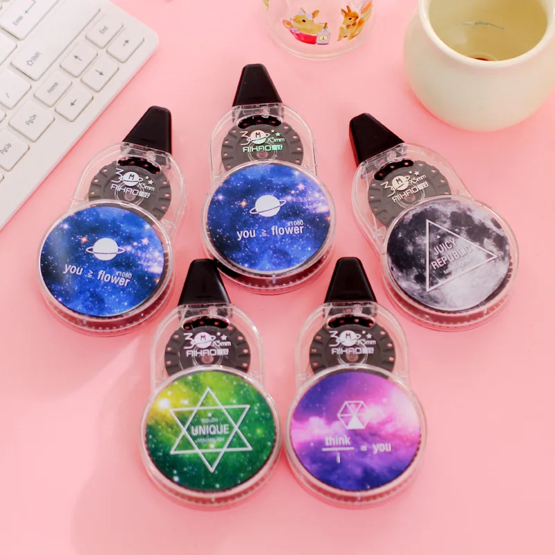 Лента для коррекции звездных звезд канцелярская Корректирующая лента Aihao