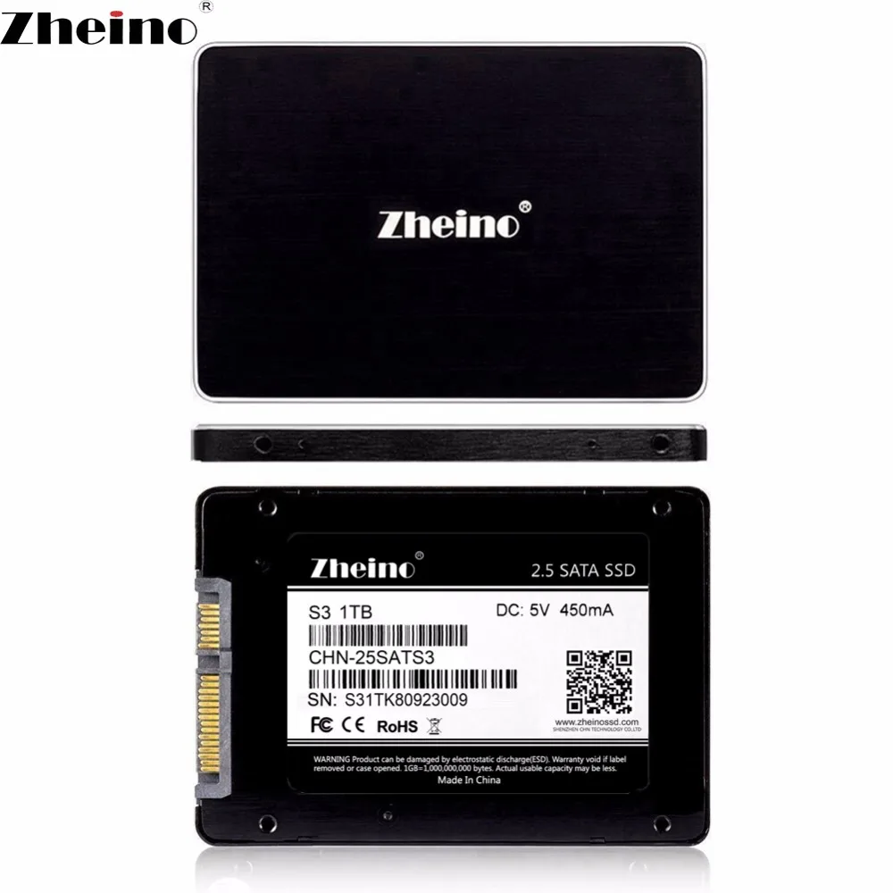Zheino дешевый SATAIII SSD 1 ТБ 6 ГБ/сек. SATA3 Внутренние твердотельные накопители диск для