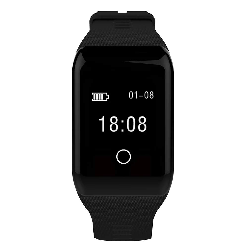 Интеллектуальный сердечного ритма движение шаг трекер Bluetooth Smart Браслет вызова