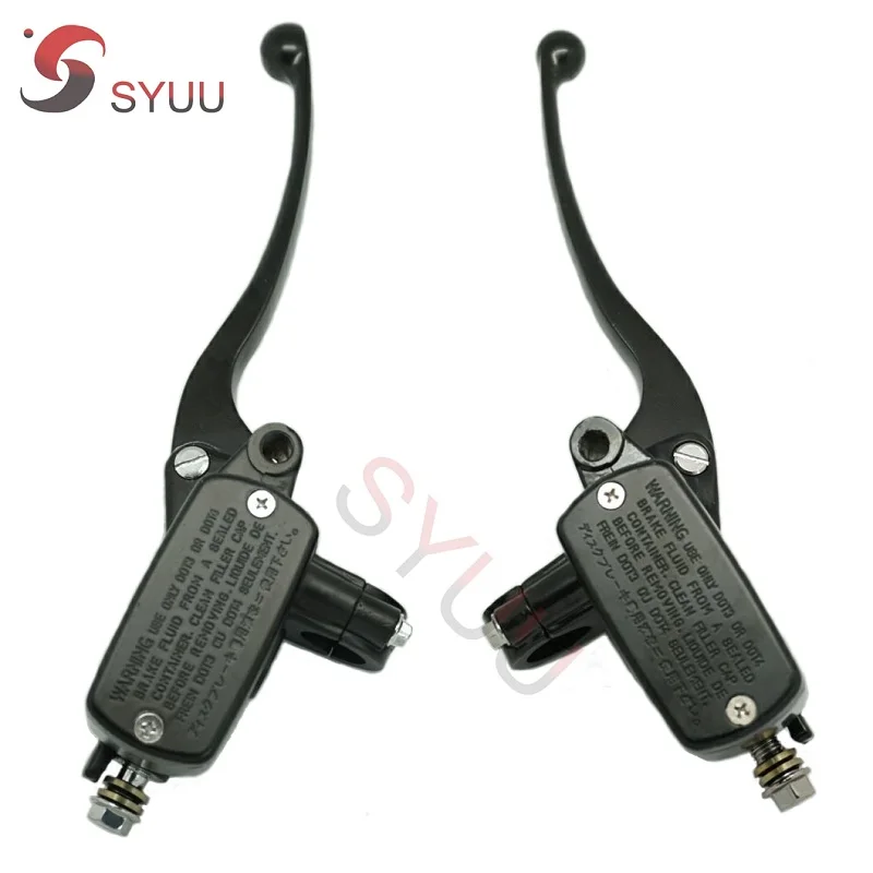 Мотоциклетный черный главный цилиндр тормоза гидравлического сцепления 22 мм 7/8