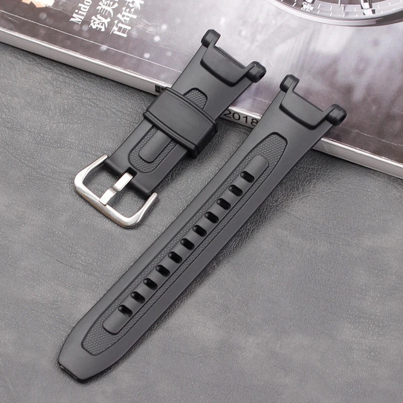 Resin strap men for Casio PRG-240 PRG-40 outdoor sports and leisure waterproof strap buckle accessories
