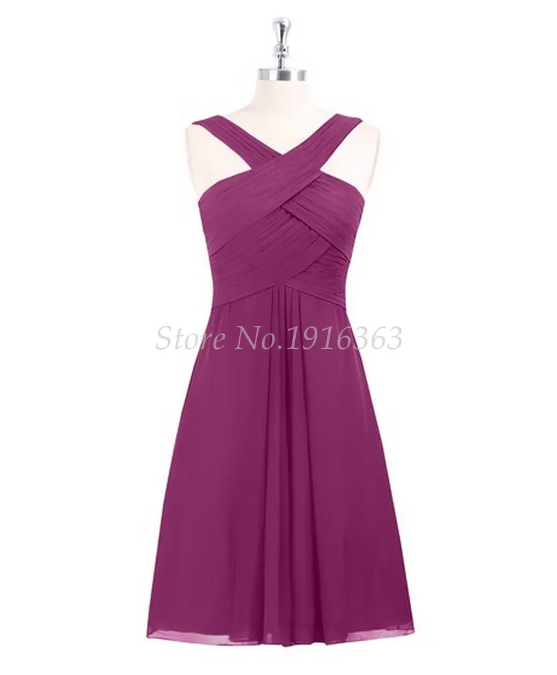 

ANTI Purple Bridesmaid Dresses Vestido De Festa De Casamento Criss-Cross Chiffon Long Party Dress Formal Gowns Fast Shipping