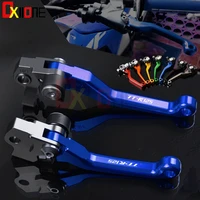 motorcycle accessories aluminum pivot foldable brake clutch levers for yamaha ttr125 ttr 125 2000 2001 2002 2003 2004 2005 2017