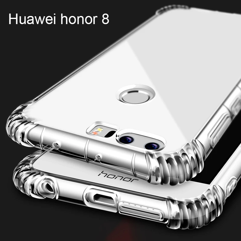 PZOZ For Huawei Honor 8 Lite Phone Case 2017 TPU Accessories Cover Bumper Silicone Shockproof 8Lite Pro Cases |