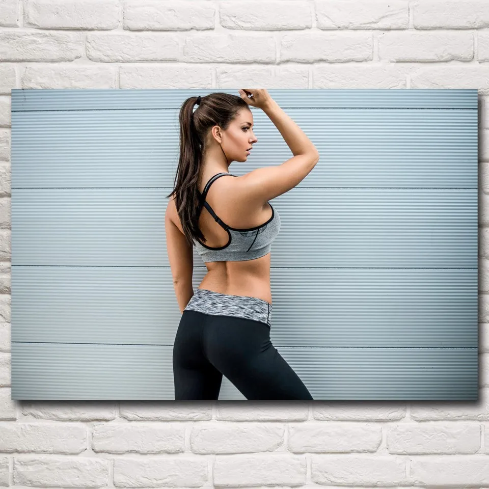 5D diy diamond painting Dumbbell Bodybuilding Fitness Sports square cross stitch sewing home decoration gifts | Дом и сад