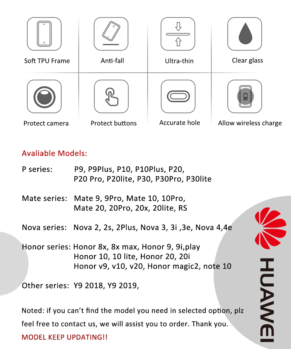 Case for Huawei honor play Glass back honor 10 lite the joker case for Huawei honor 8x max 9 10 20 20i v9 v10 v20 play note 10