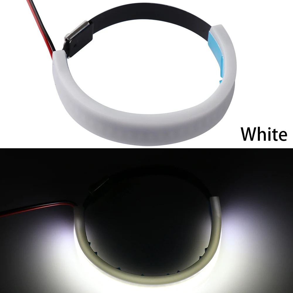 White 1 шт. высокое качество аксессуары для мотоциклов 45*70 мм Универсальный SMD светодиодные полосы чистый вид вилка указатель поворота светильник - Цвет: White