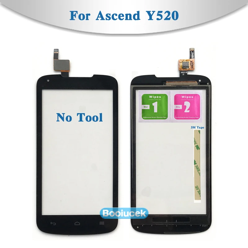 Сенсорный экран для Huawei Ascend Y520 4 5 дюйма дигитайзер внешнее стекло панель