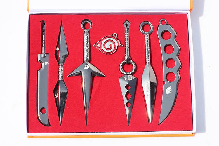 Подвеска для косплея Deidara Kunai оружие сюрикен розничная продажа 7 шт./компл. DAR1002 |